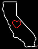 California Real Neon Glass Tube Neon Sign