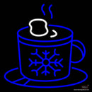 Coffee Cup Real Neon Glass Tube Neon Sign