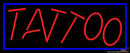 Tattoo Real Neon Glass Tube Neon Sign