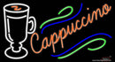 Cappuccino Cup Real Neon Glass Tube Neon Sign