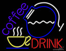Coffee Drink Real Neon Glass Tube Neon Sign