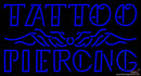 Tattoo Piercing Real Neon Glass Tube Neon Sign