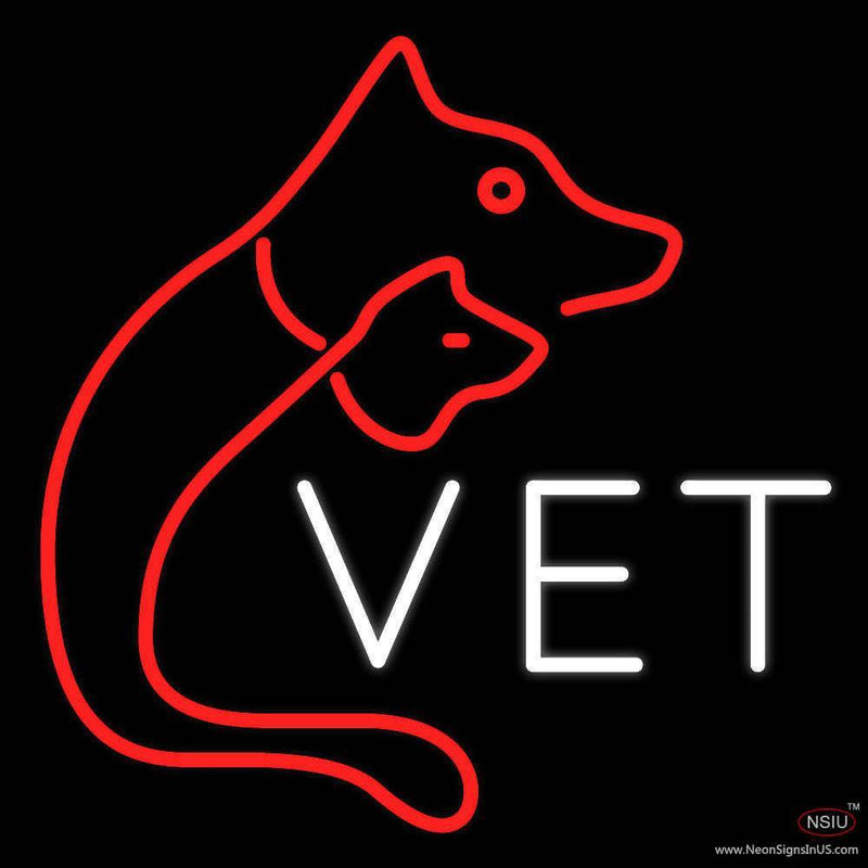 Vet Veterinary Handmade Art Neon Sign