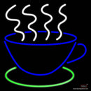 Coffee Cup Real Neon Glass Tube Neon Sign