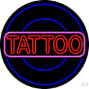 Round Tattoo Real Neon Glass Tube Neon Sign