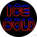 Ice Cold Handmade Art Neon Sign