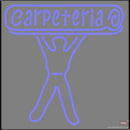 Carpeteria Handmade Art Neon Sign