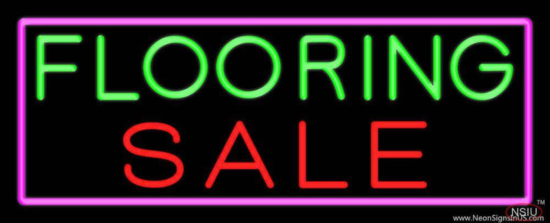 Flooring Sale Handmade Art Neon Sign