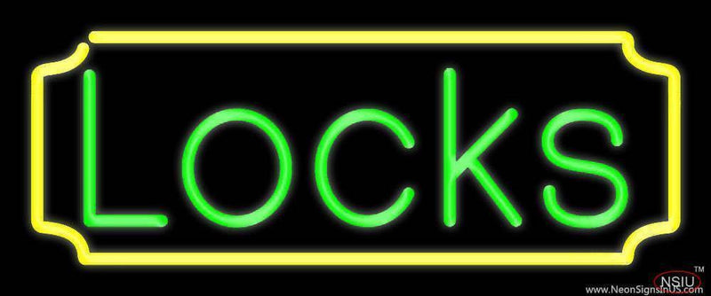 Locks  Handmade Art Neon Sign