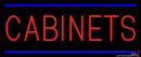 Cabinets Handmade Art Neon Sign