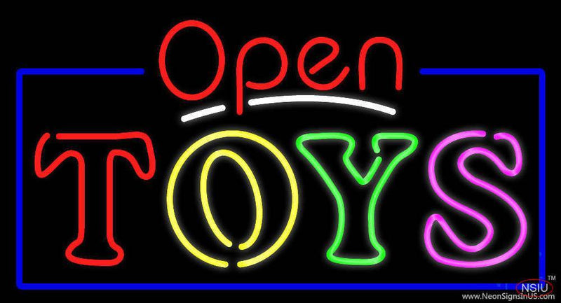 Open Toys Handmade Art Neon Sign