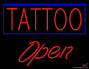 Tattoo Open Real Neon Glass Tube Neon Sign