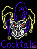 Jester Cocktails Real Neon Glass Tube Neon Sign
