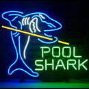 New Pool Shark Billiards Game room Handmade Art Neon Sign