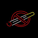 No Smoking Bar Handmade Art Neon Sign