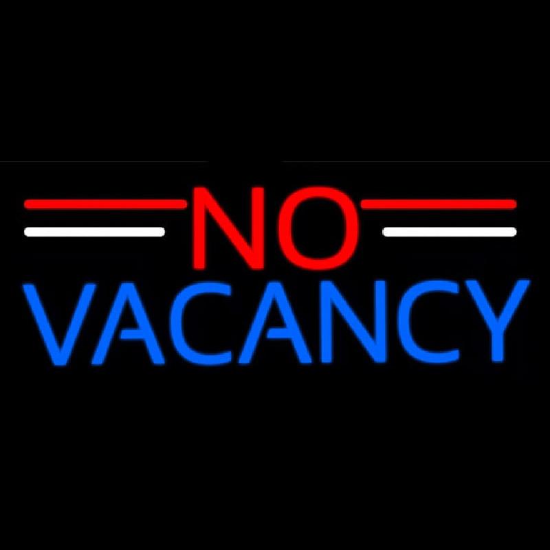 No Vacancy Handmade Art Neon Sign