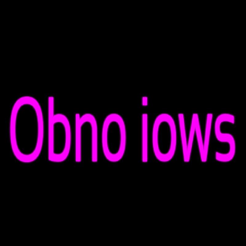 Obnoxiows Handmade Art Neon Sign