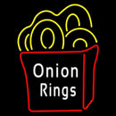 Onion Rings Handmade Art Neon Sign