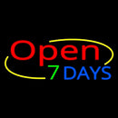 Open 7 Days Handmade Art Neon Sign