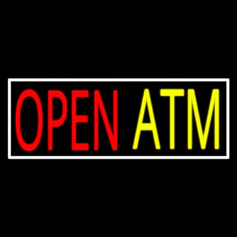 Open Atm 1 Handmade Art Neon Sign