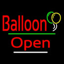 Open Balloon Green Line Handmade Art Neon Sign