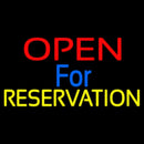 Open For Reservation 1 Handmade Art Neon Sign