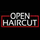 Open Haircut Handmade Art Neon Sign