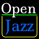 Open Jazz Handmade Art Neon Sign