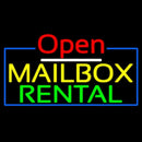 Open Mailbox Rental Handmade Art Neon Sign