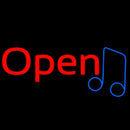 Open Music Tone Handmade Art Neon Sign