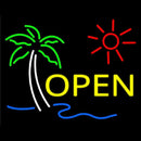 Open Handmade Art Neon Sign