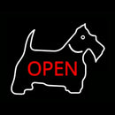 Open Handmade Art Neon Sign