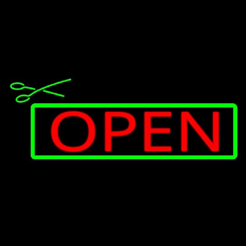 Open Handmade Art Neon Sign