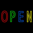 Open Handmade Art Neon Sign
