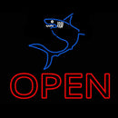 Open Handmade Art Neon Sign