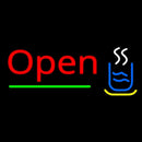 Open Handmade Art Neon Sign