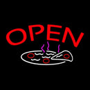 Open Pizza Handmade Art Neon Sign