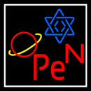 Open Psychic Handmade Art Neon Sign