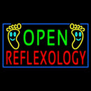 Open Reflexology Handmade Art Neon Sign
