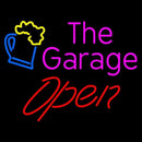 Open The Garage Handmade Art Neon Sign