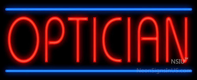 Optician Handmade Art Neon Signs