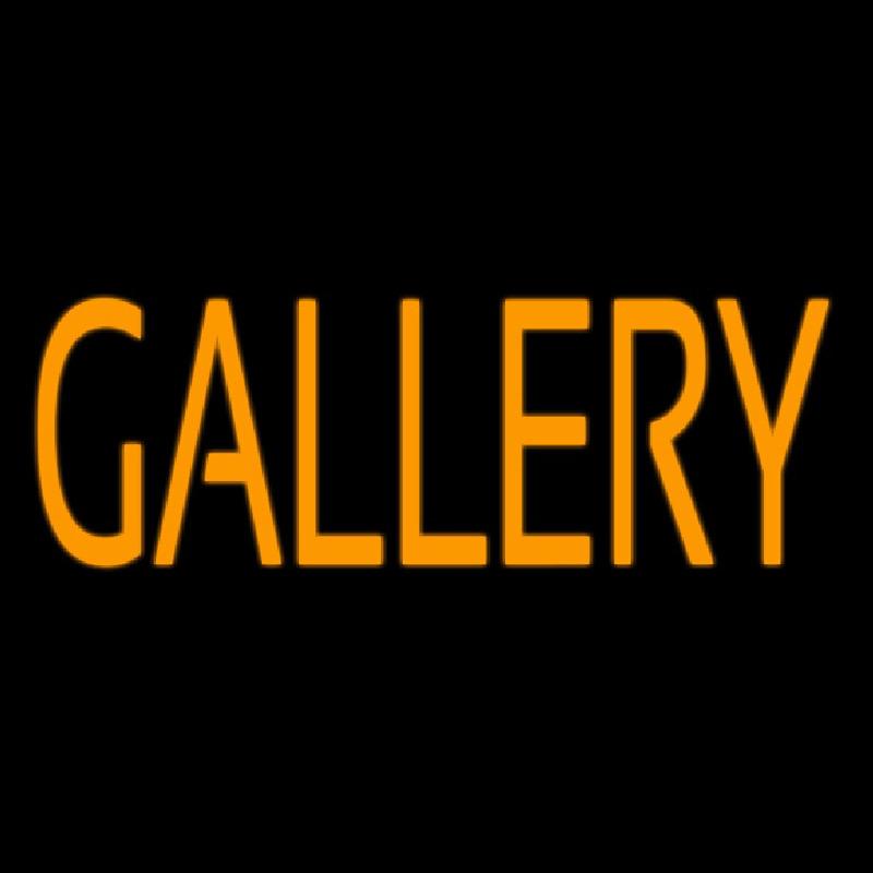 Orange Gallery Handmade Art Neon Sign