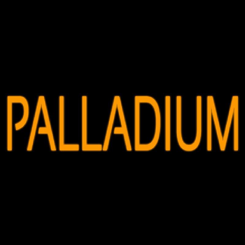 Orange Palladium Handmade Art Neon Sign