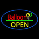 Oval Block Open Balloon Handmade Art Neon Sign