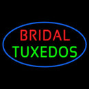 Oval Bridal Tuxedos Handmade Art Neon Sign