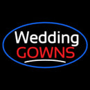 Oval Wedding Gowns Handmade Art Neon Sign