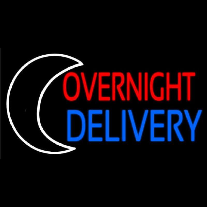 Overnight Delivery Handmade Art Neon Sign