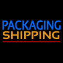 Packaging Shipping Red Line Handmade Art Neon Sign