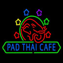 Pad Thai Cafe Handmade Art Neon Sign