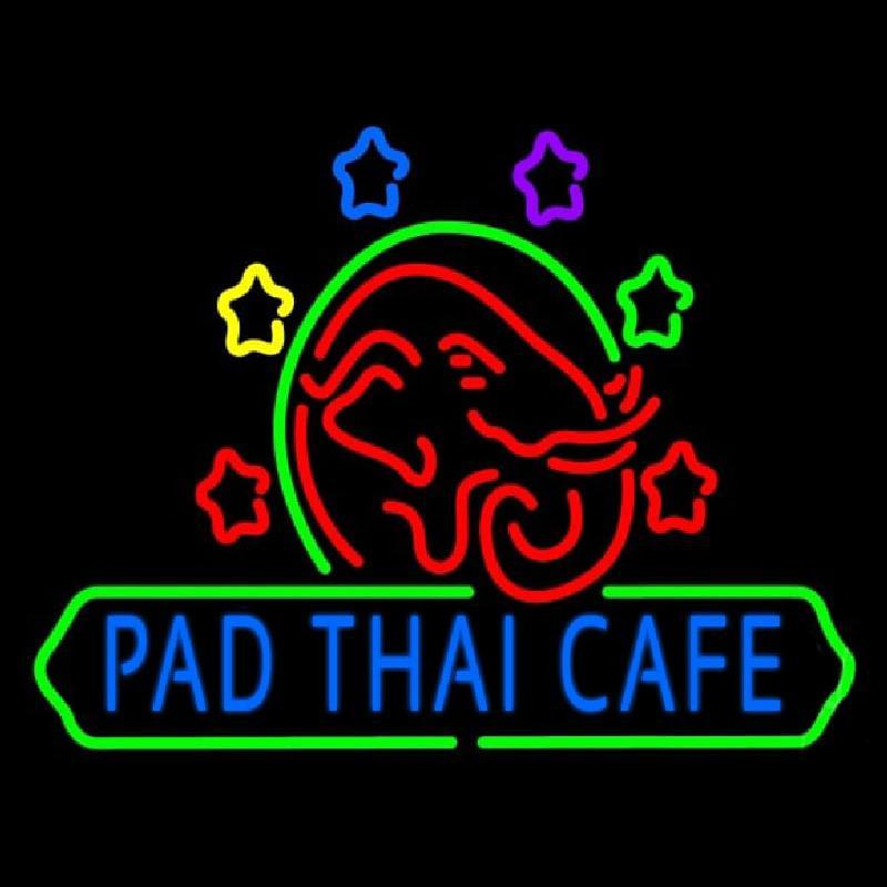 Pad Thai Cafe Handmade Art Neon Sign